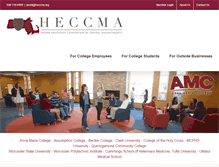 Tablet Screenshot of heccma.org